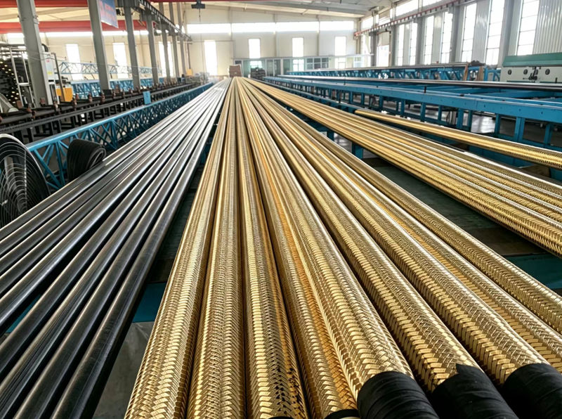 Hengshui Zhehan Rubber & Plastic Products Co., Ltd.: Opgradering af produktionskapacitet til brugerdefineret højtryksflettet hydraulikslange